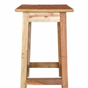 Solid wood stool by Agni Woods