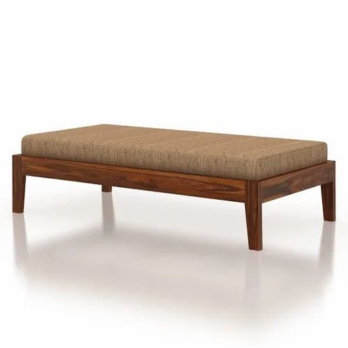 Handcrafted Teak Wood Cot Bed